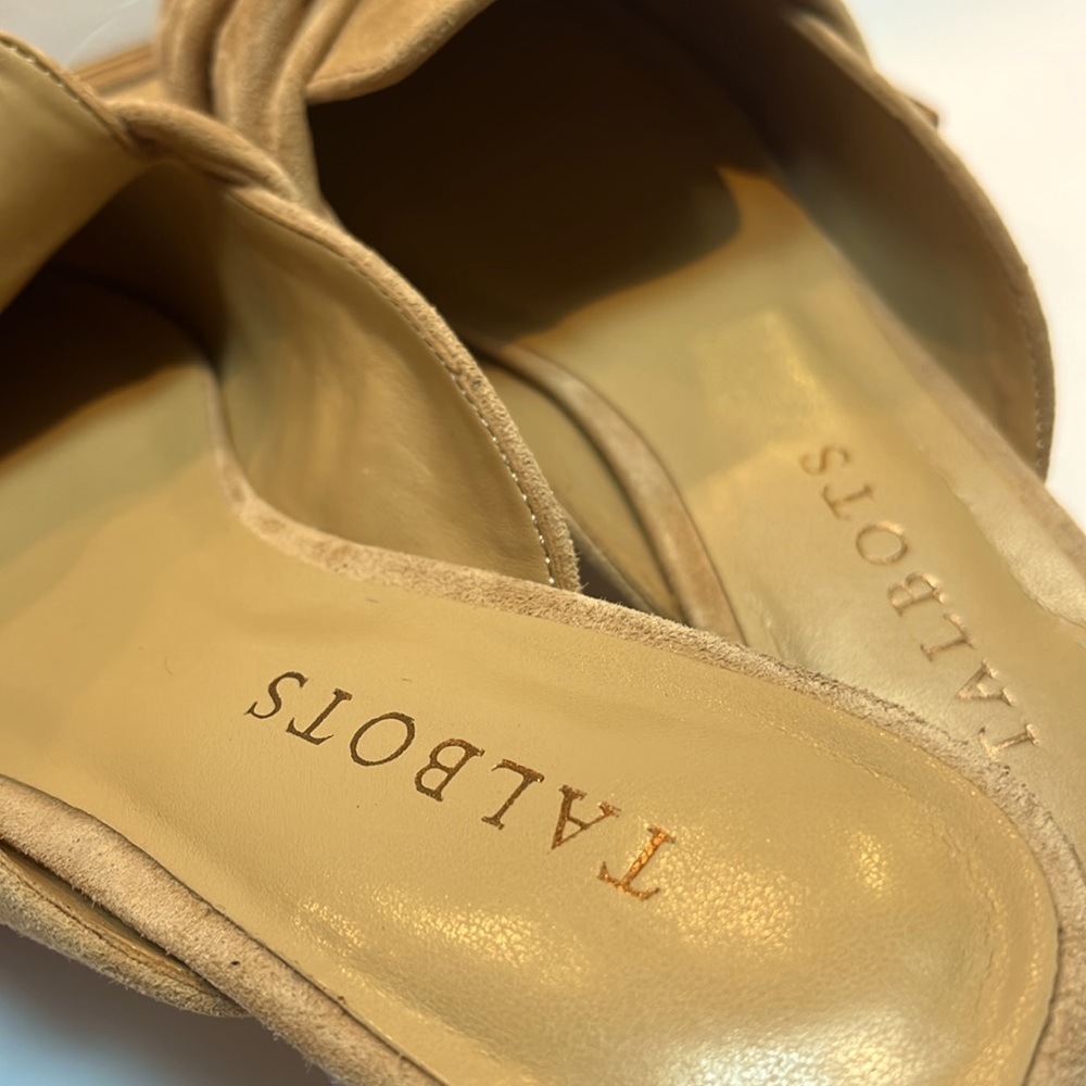 Talbots Edison Knot Detail Mules: S-6M - Picture 3 of 9